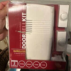 Wireless Doorbell Kit with 2 Sound Options